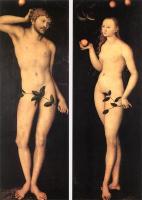 Lucas il Vecchio Cranach - Adam and Eve